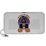 Halloween - Just a Lil Spooky - Pug - Ruffy Notebook Speakers