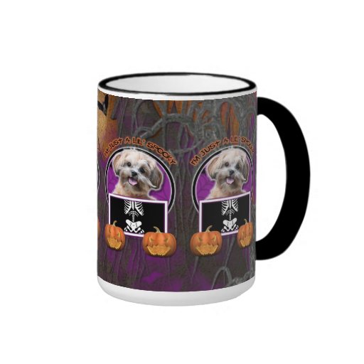 Halloween - Just a Lil Spooky - ShihPoo - Maggie Coffee Mug