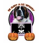 Halloween - Just a Lil Spooky - St Bernard - Mae t-shirts