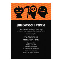 Halloween Kawaii Costume Party Invitation