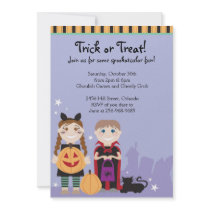 Halloween Kids Costume Party Invitations