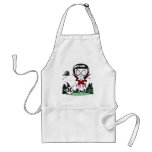 HALLOWEEN LADY aprons