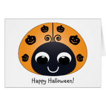 Halloween Ladybug Card cards