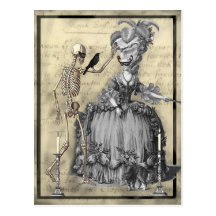 Halloween Masquerade Ball Post Cards