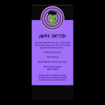 Halloween Monster Invitation invitations