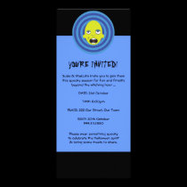 Halloween Monster Invitation invitations