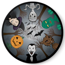 Halloween Monster's Button