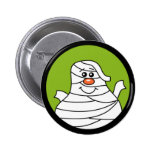 Halloween Mummy Button