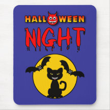 Halloween Night Mouse Pads