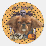Halloween Nightmare - Cavalier - Ruby Stickers