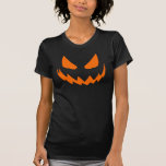 Halloween Orange Jack O Lantern T-shirt