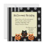 Halloween Owls invitations