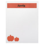 Halloween Paper #6 letterhead