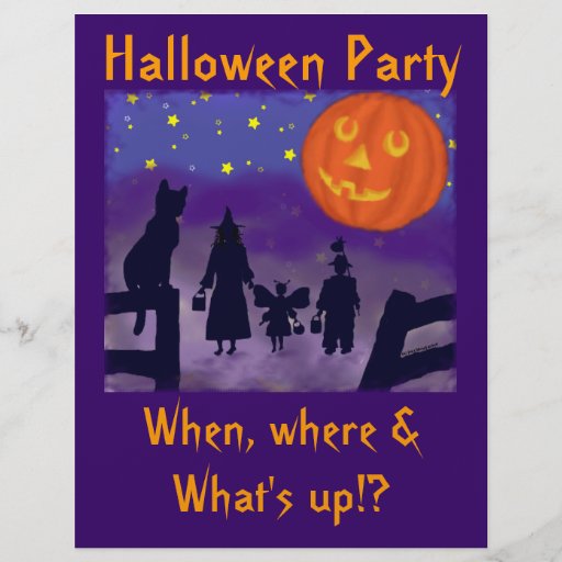 Halloween Party Flyer