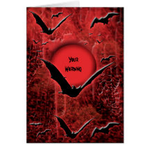 Halloween party greeting cards & invites
