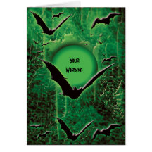Halloween party greeting cards & invites