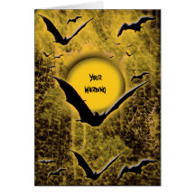 Halloween party greeting cards & invites