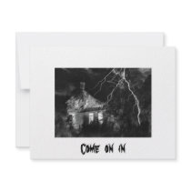 Halloween party custom invitations