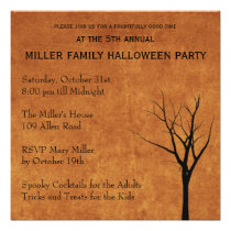 Halloween Party Invitation invitations