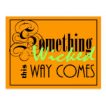 Halloween Party Invitation Postcard