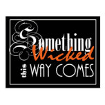 Halloween Party Invitation Postcard