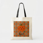 Halloween Patchwork Pumpkin Bag