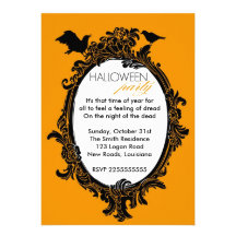 Halloween Personalized Announcements