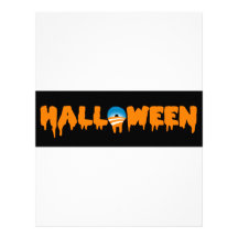 HALLOWEEN PERSONALIZED LETTERHEAD