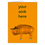 Halloween Pig Cards