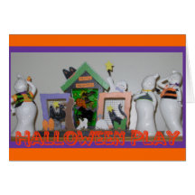 Halloween play card