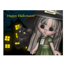 Halloween Postcard