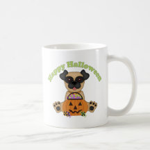 Halloween Pug 3.png Mugs