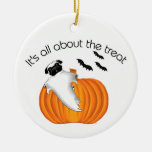 Halloween Pug Christmas Ornament