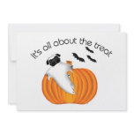 Halloween Pug Personalized Invitation