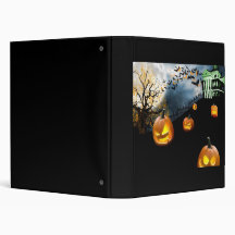Halloween Pumpkin Binders