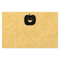 Halloween Pumpkin, Black and Orange. Full Color Flyer