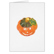 Halloween pumpkin cards