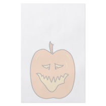Halloween Pumpkin Cartoon. Pale Colours Personalized Flyer