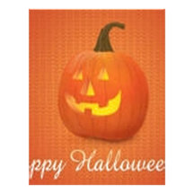 Halloween Pumpkin design Customized Letterhead