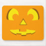 Halloween Pumpkin Face Mouse Pad
