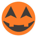 Halloween Pumpkin Face Sticker 13