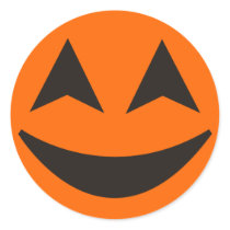 Halloween Pumpkin Face Sticker 15