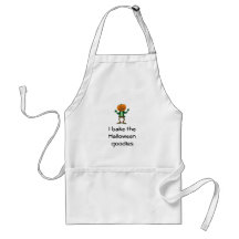 Halloween Pumpkin Head Apron