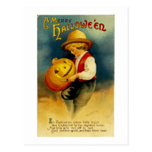 Halloween Pumpkin Post Cards