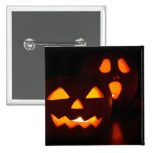 Halloween Pumpkin Scare Button