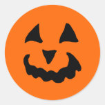 Halloween Pumpkin Stickers (6 Large)