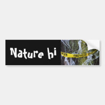 halloween’s nature bumper sticker