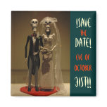 Halloween Save the DATE Fridge Magnets