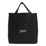 Halloween Scary Bloody Boo !!! Embroidered Tote Bags