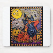Halloween Scottie Mouse Pads